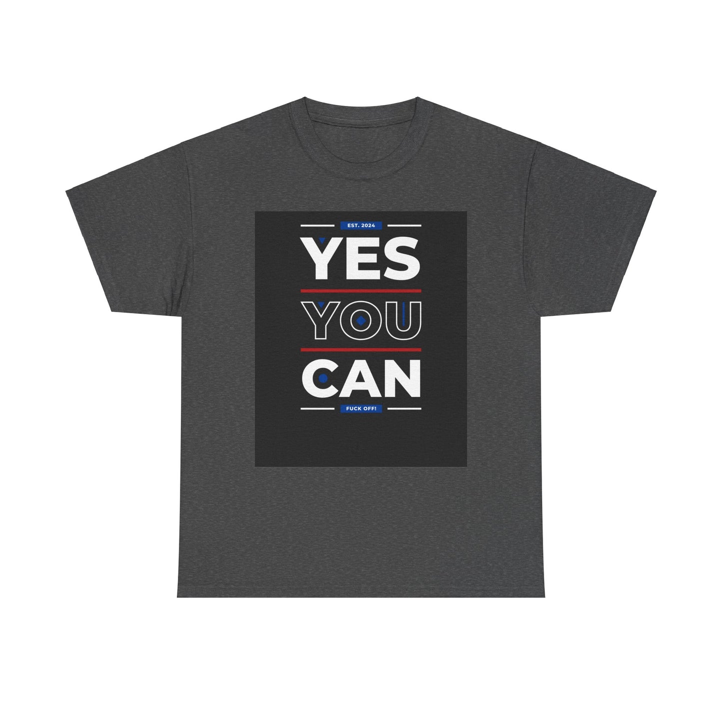Yes You Can Unisex Heavy Cotton Tee