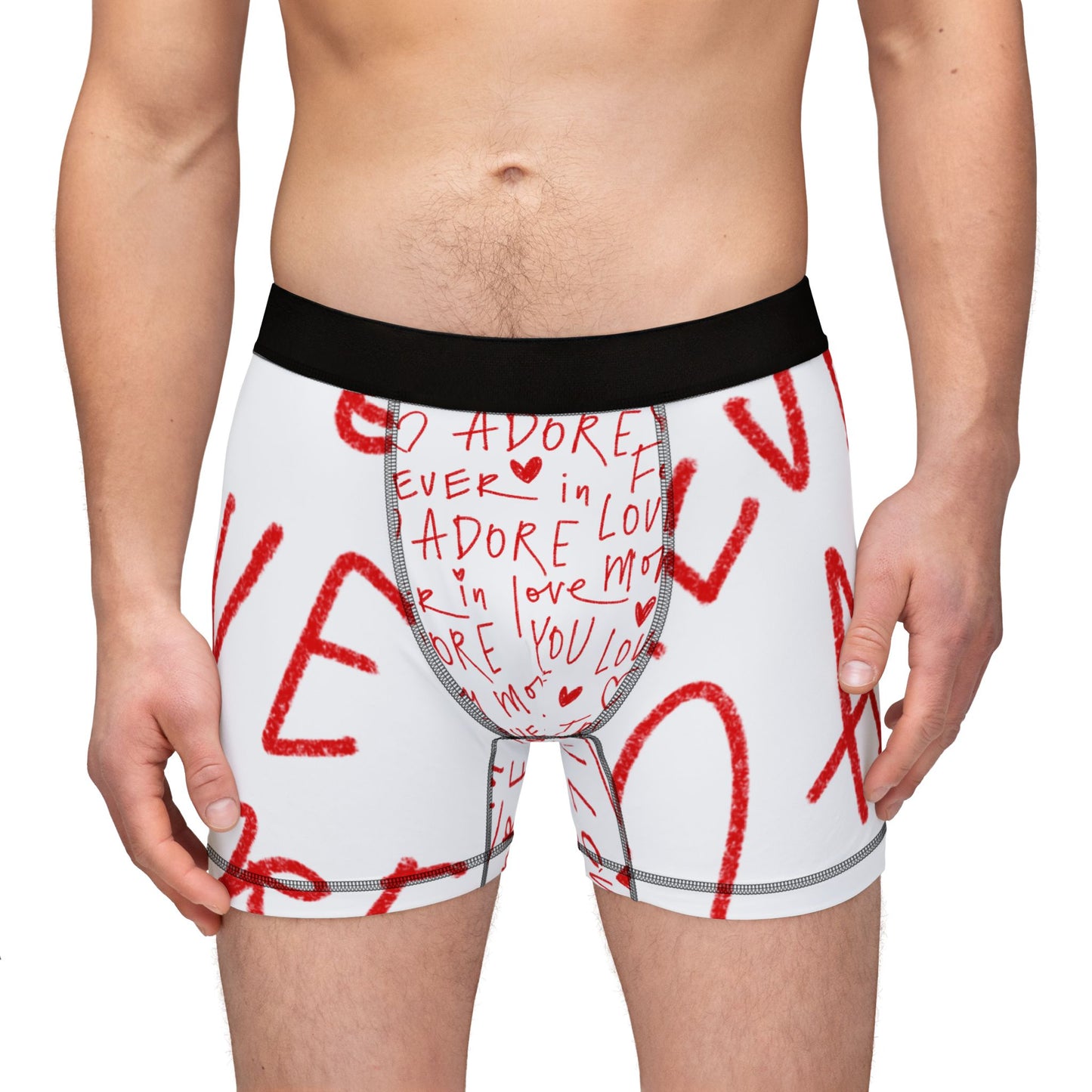 Adore Men's Boxers (AOP)