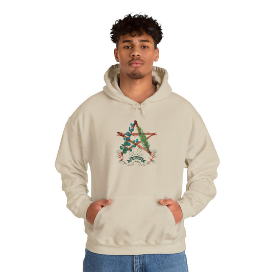 Yule Blessings Unisex Heavy Blend™ Hooded Sweatshirt