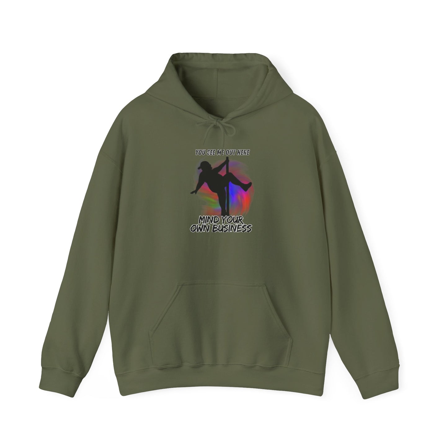 Mind Your Business Unisex Heavy Blend™ Hooded Sweatshirt