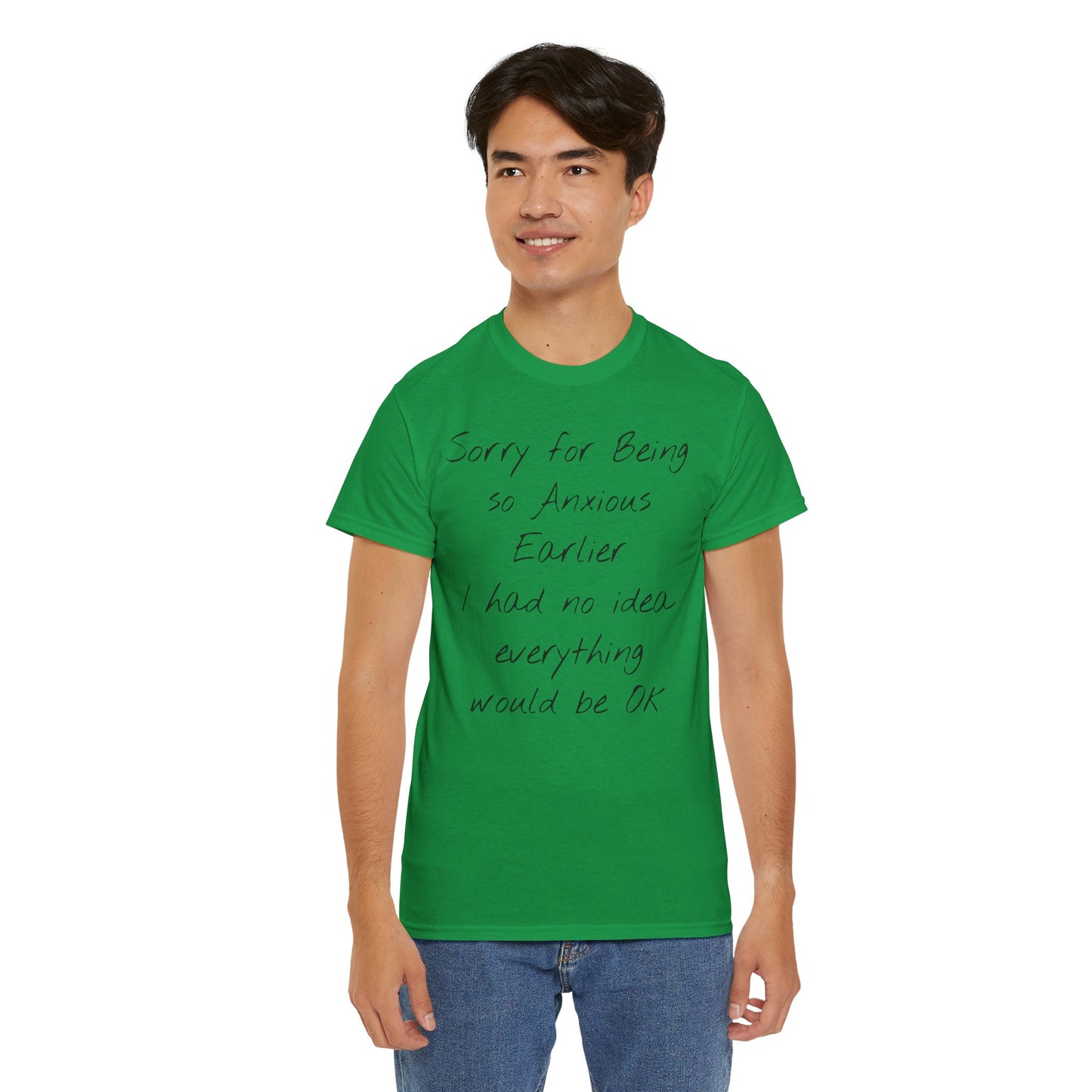 Anxious Unisex Heavy Cotton Tee