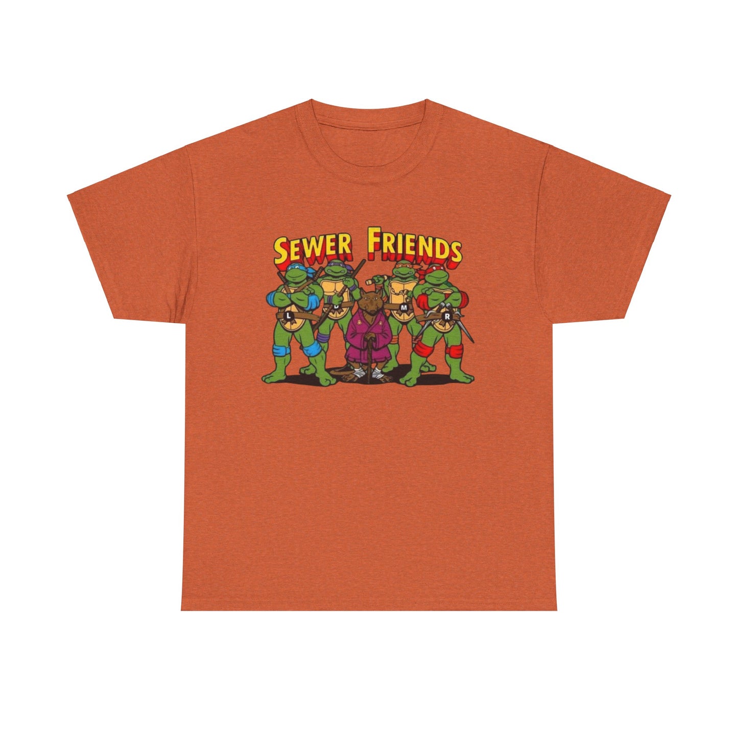 Sewer Friends Unisex Heavy Cotton Tee