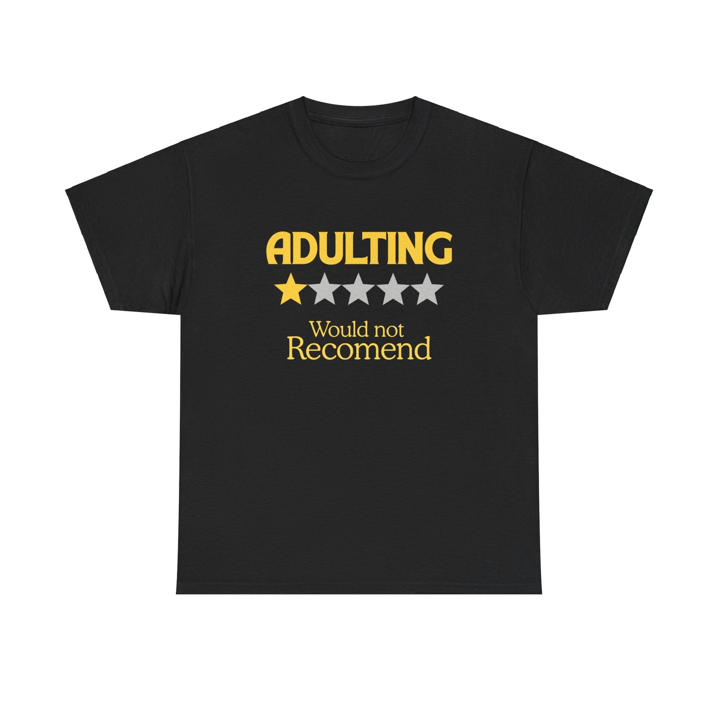 Adulting Unisex Heavy Cotton Tee