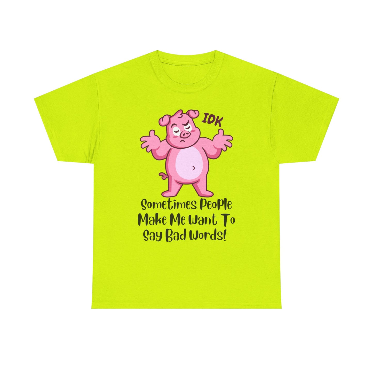 Bad Words Unisex Heavy Cotton Tee