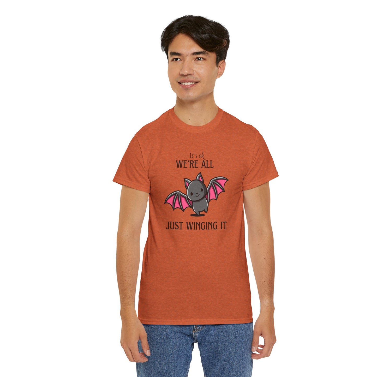 Just Winging it Unisex Heavy Cotton Tee