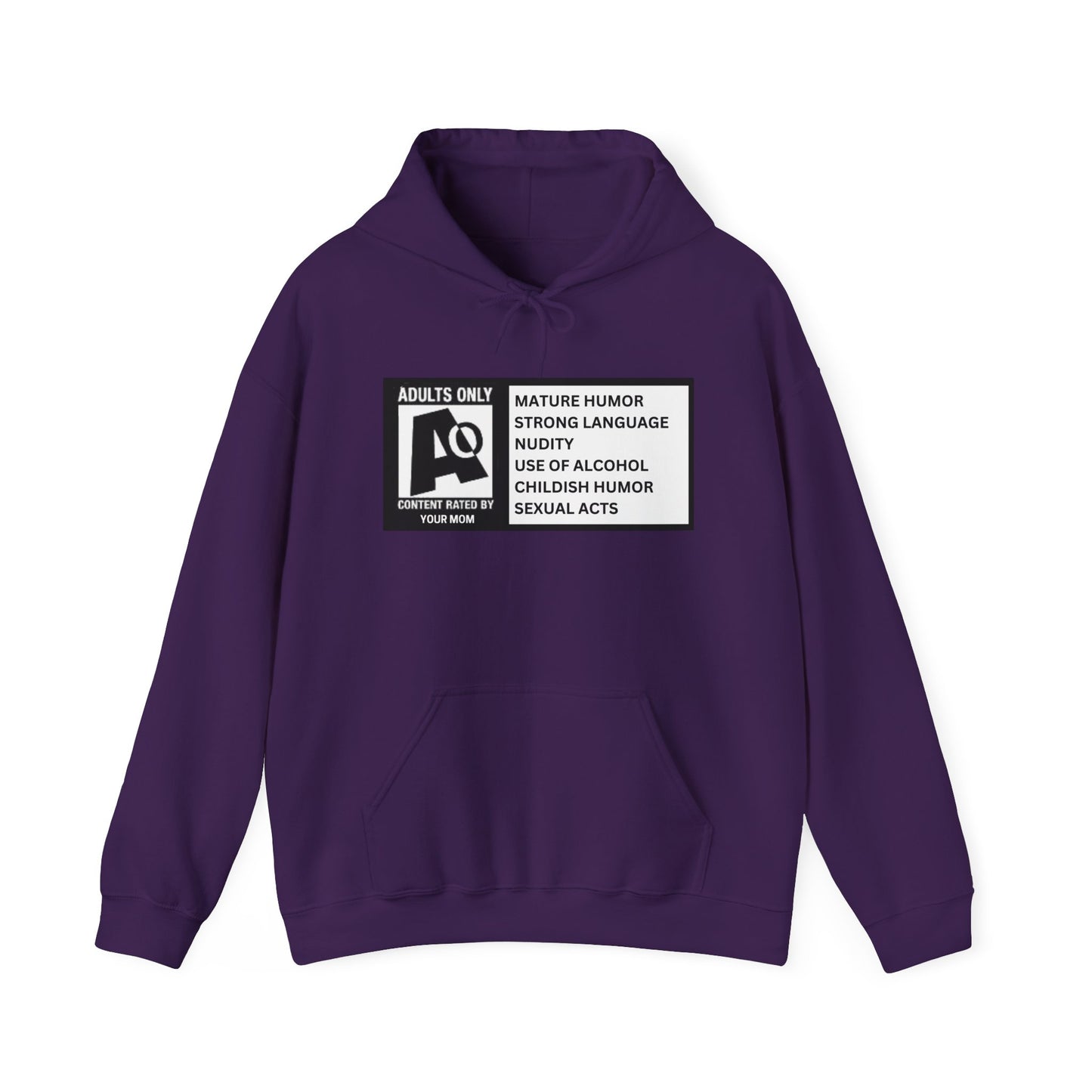 Maturity Rating Unisex Heavy Blend™ Hooded Sweatshirt