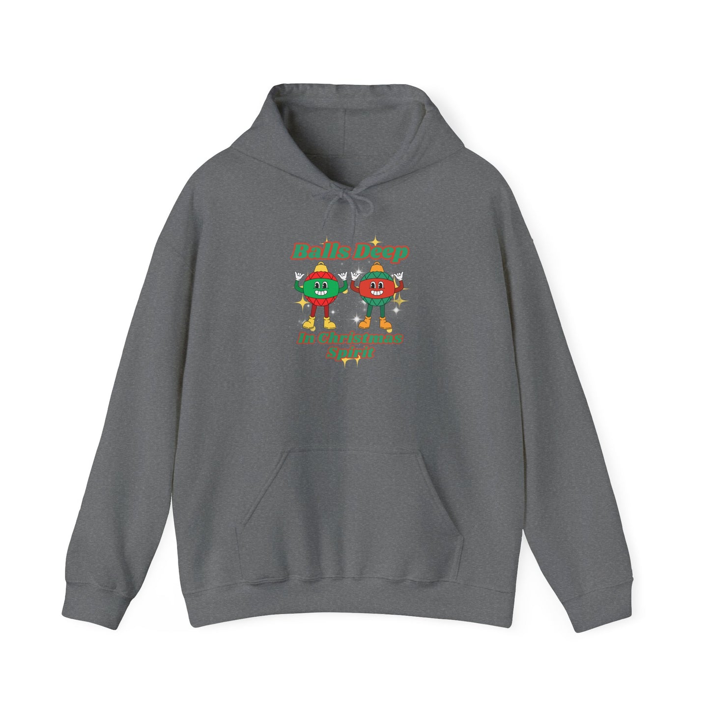 Balls Deep Unisex Heavy Blend™ Hooded Sweatshirt