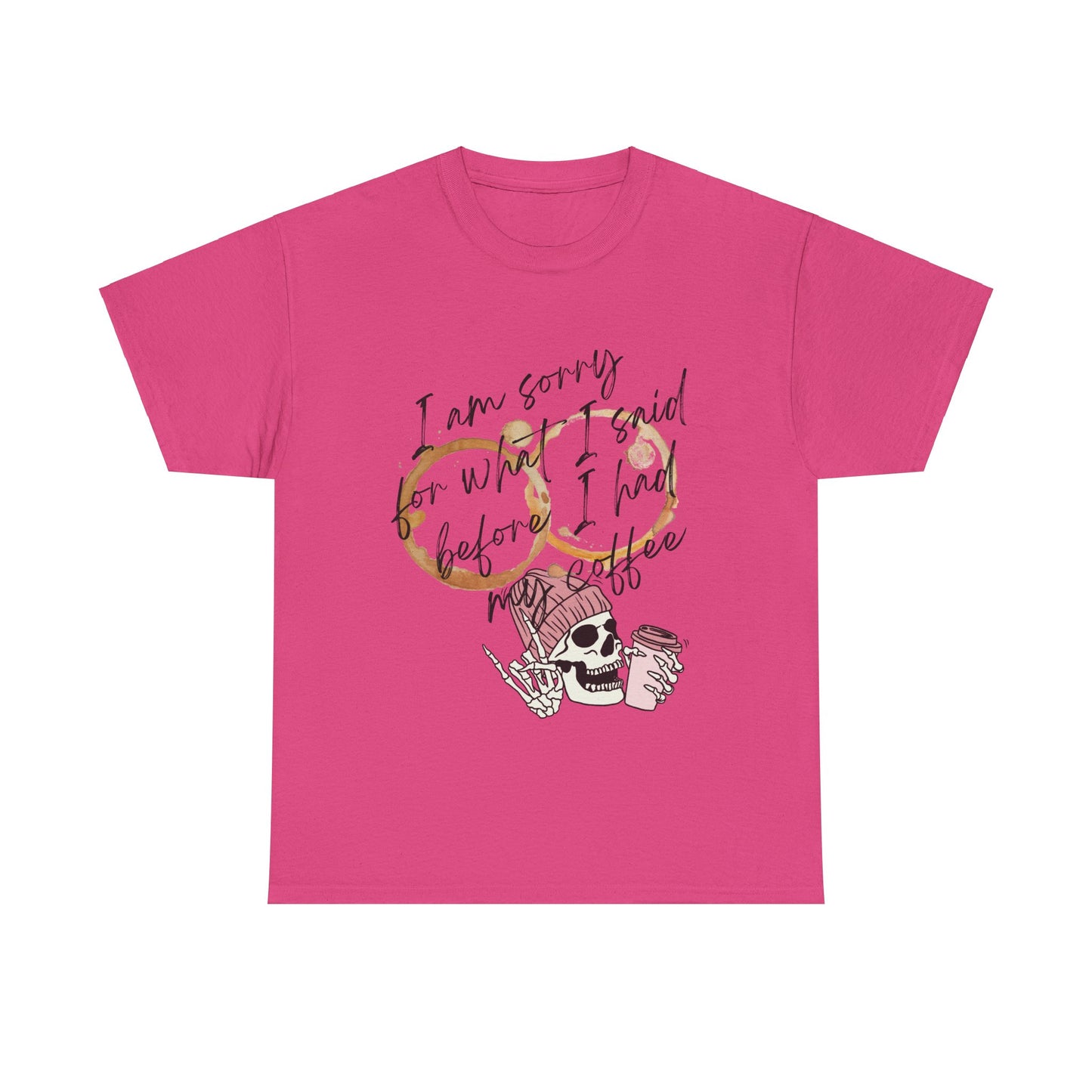 Coffee Unisex Heavy Cotton Tee