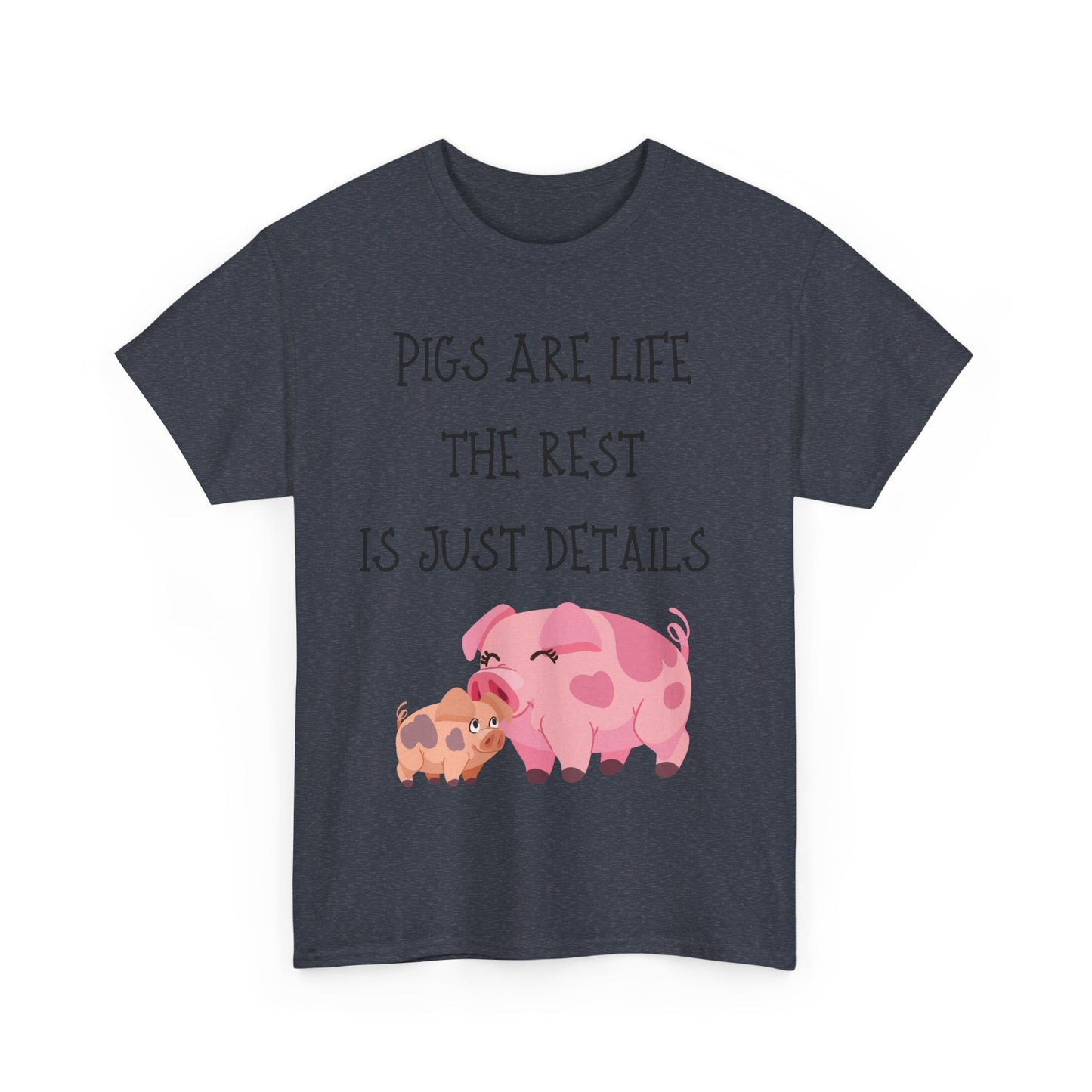 Pigs are Unisex Heavy Cotton Tee