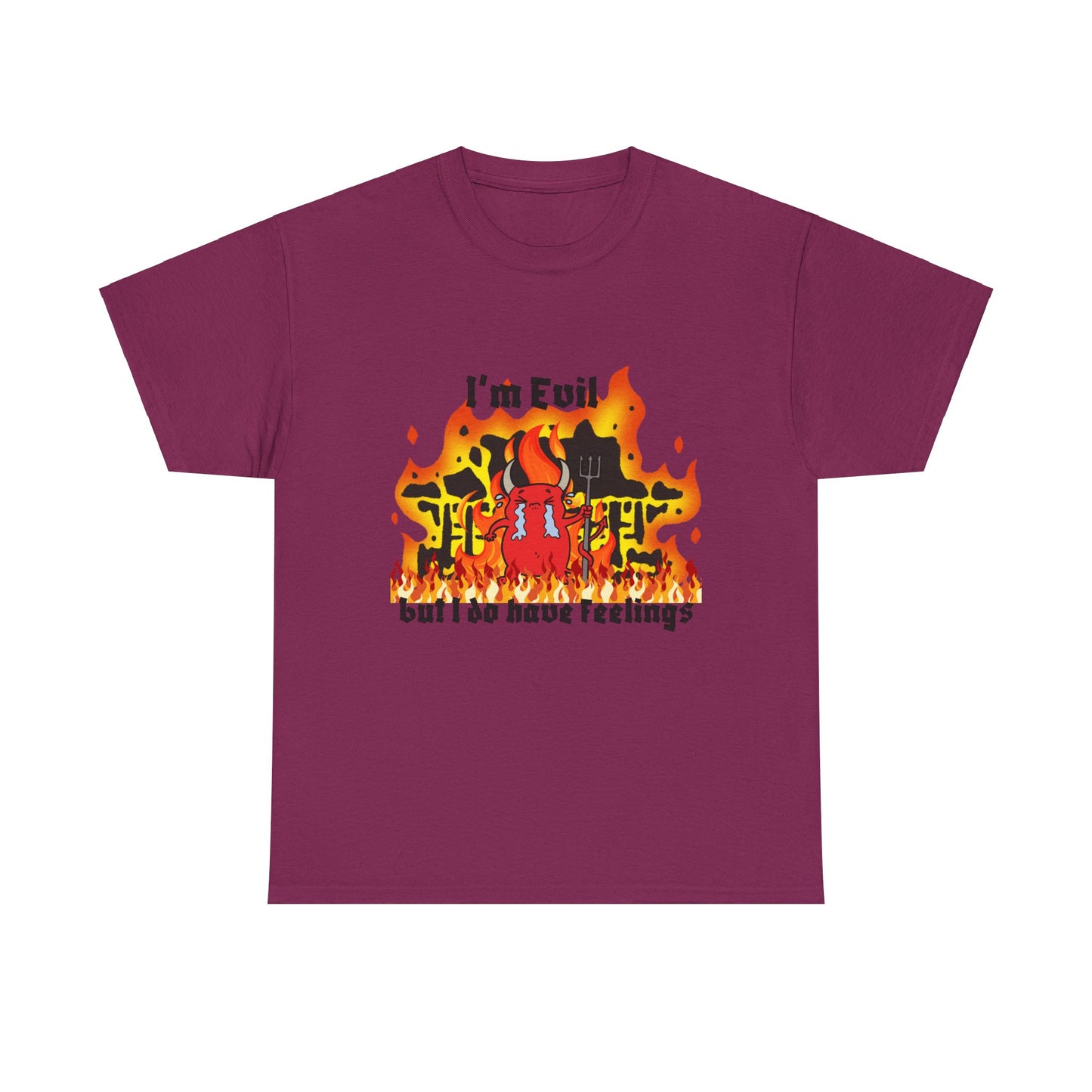 I'm evil Unisex Heavy Cotton Tee
