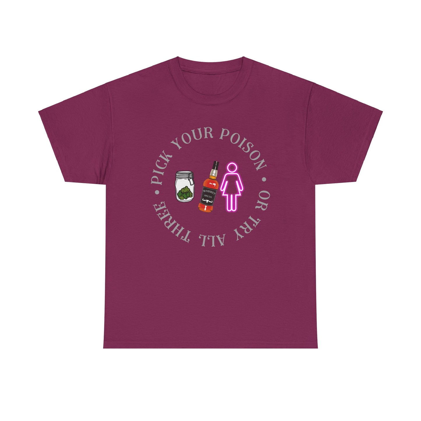Poison Unisex Heavy Cotton Tee