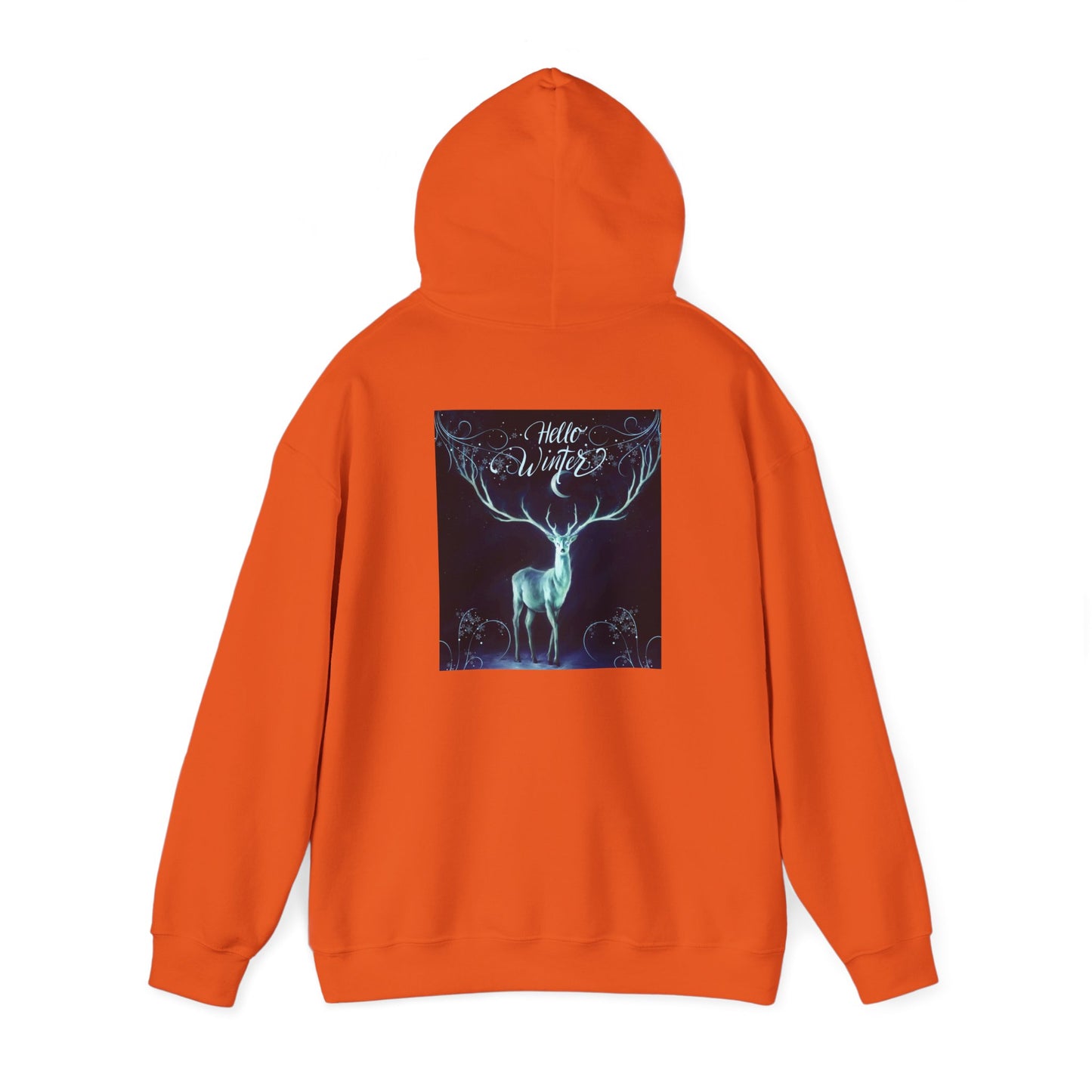 Hello Winter Unisex Heavy Blend™ Hooded Sweatshirt