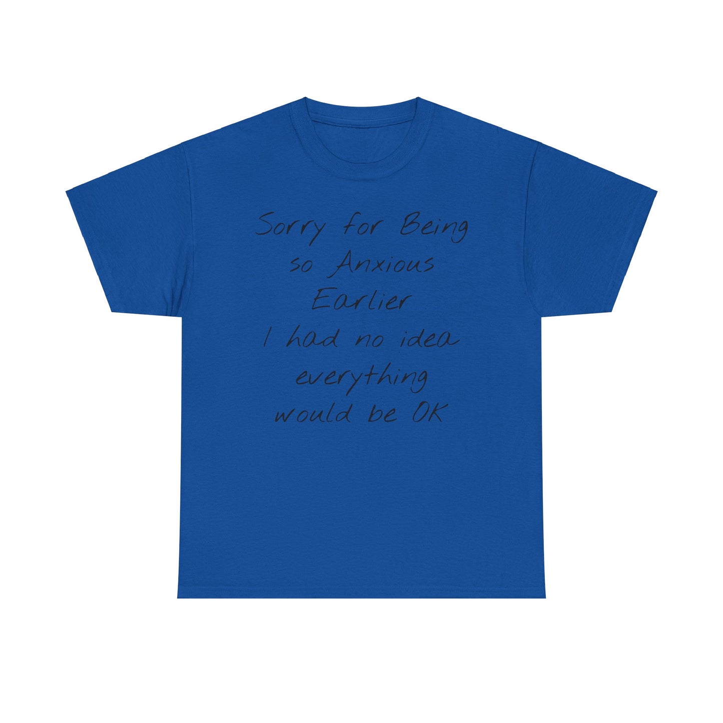 Anxious Unisex Heavy Cotton Tee