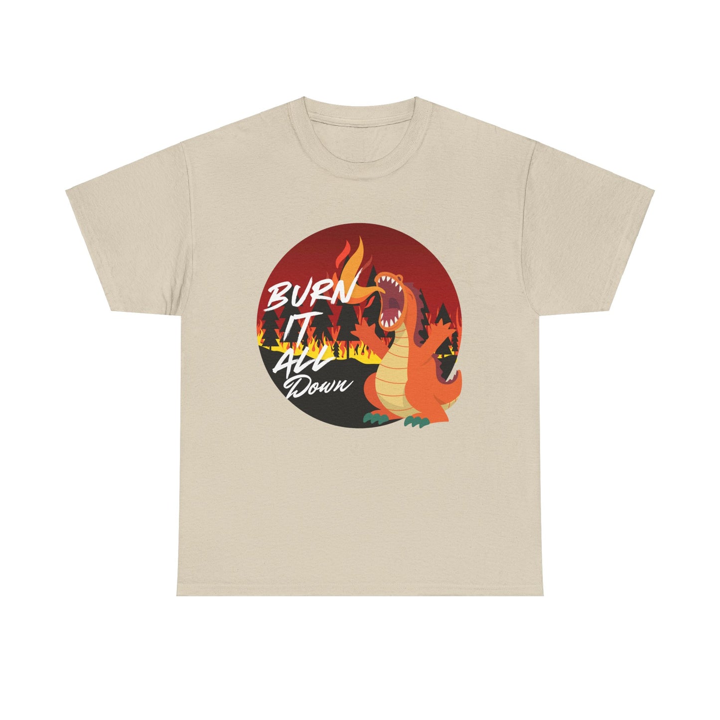 Burn It Unisex Heavy Cotton Tee