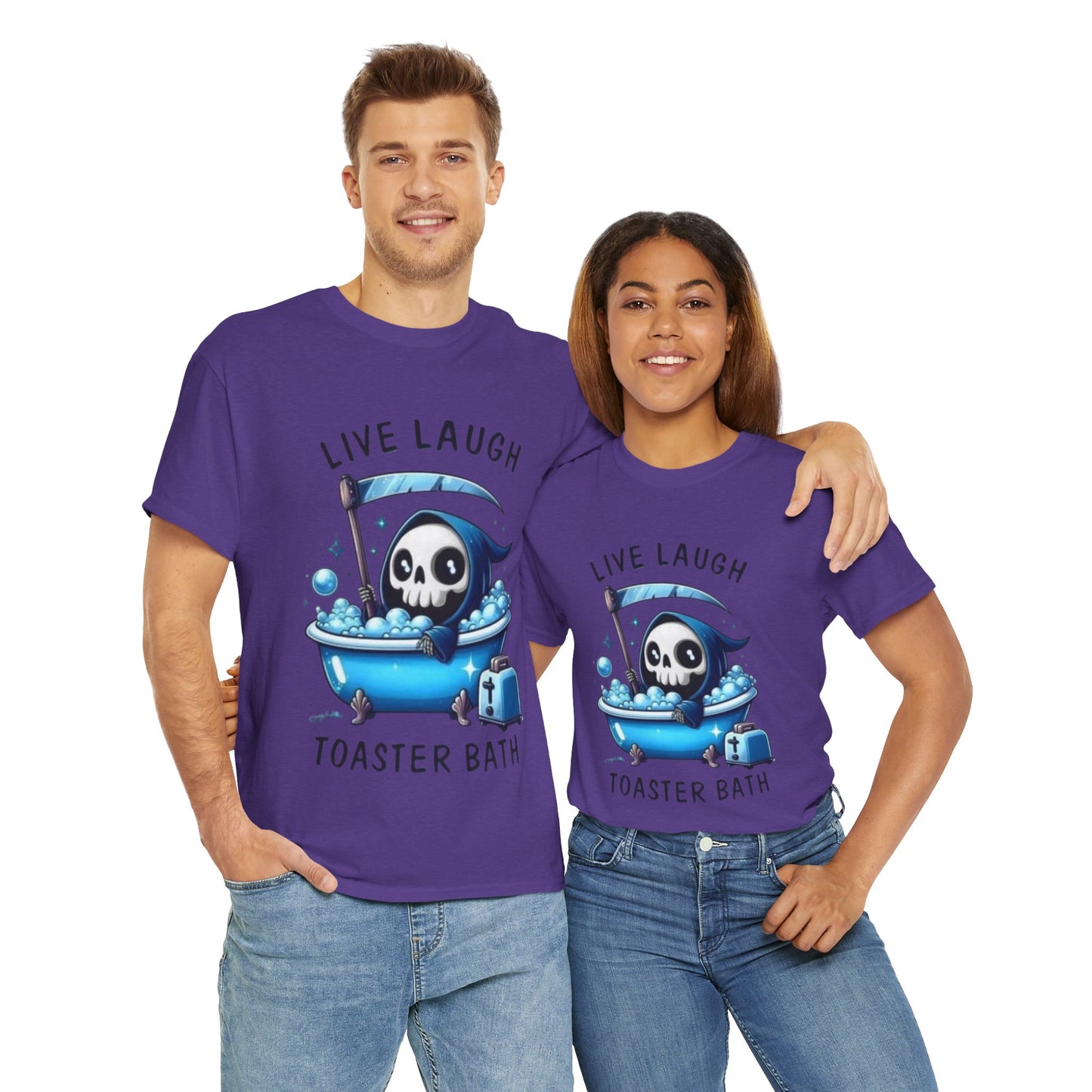 Live Laugh Unisex Heavy Cotton Tee