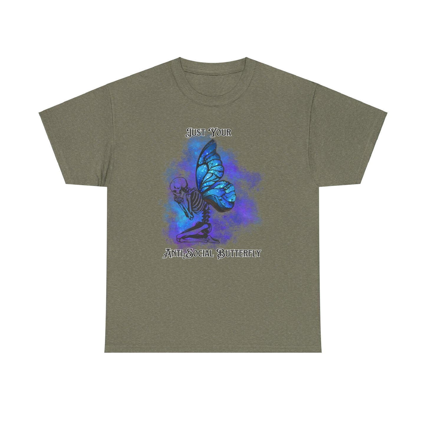 Anti-Social Unisex Heavy Cotton Tee