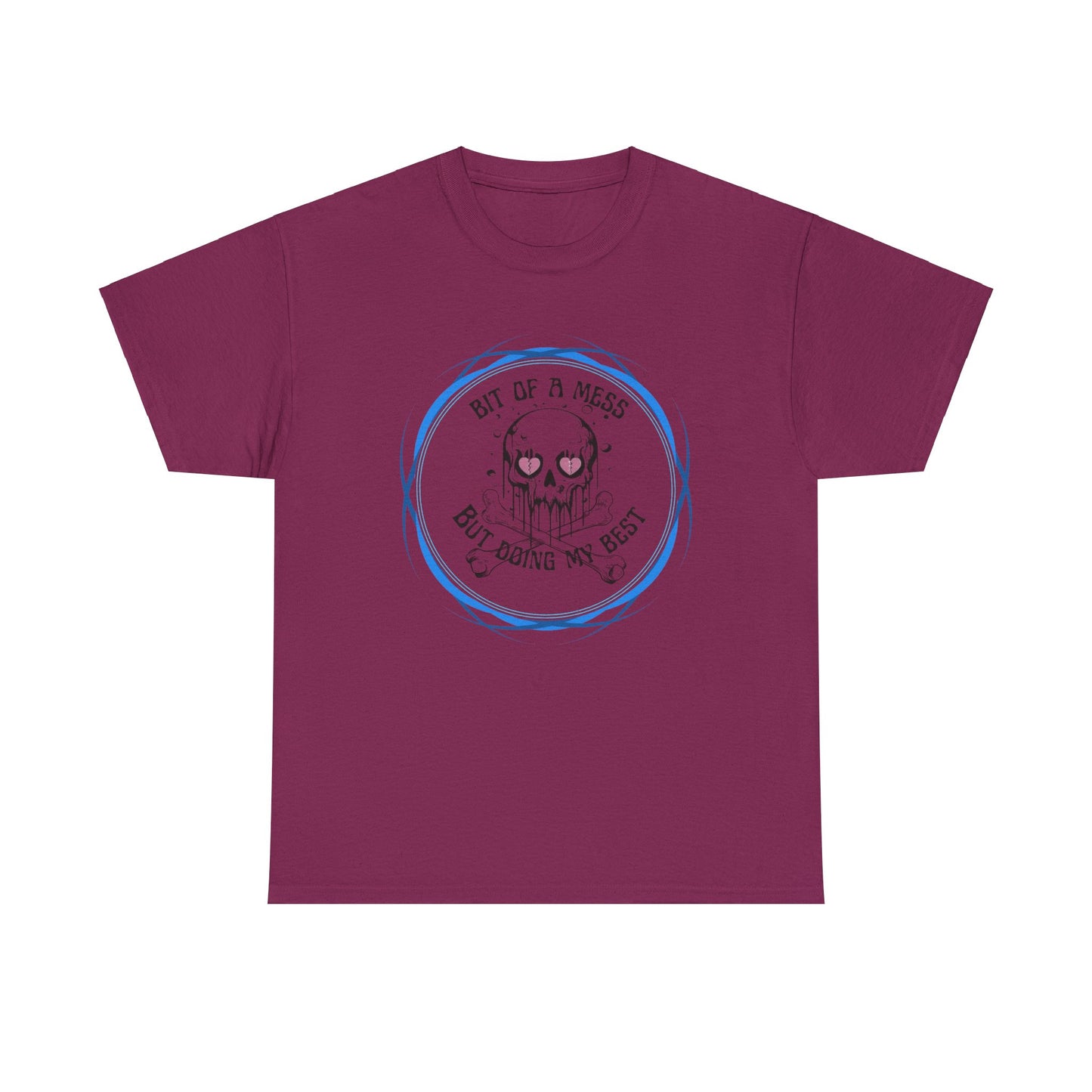 Bit of a Mess Unisex Heavy Cotton Tee