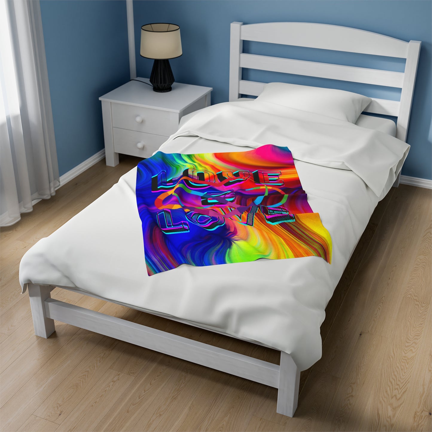 Love Velveteen Plush Blanket