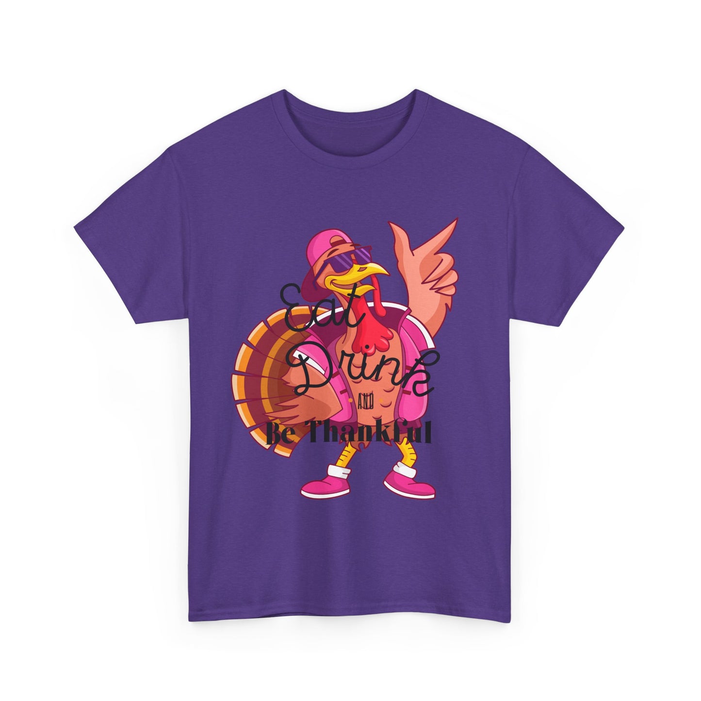 Eat Drink Unisex Heavy Cotton Tee