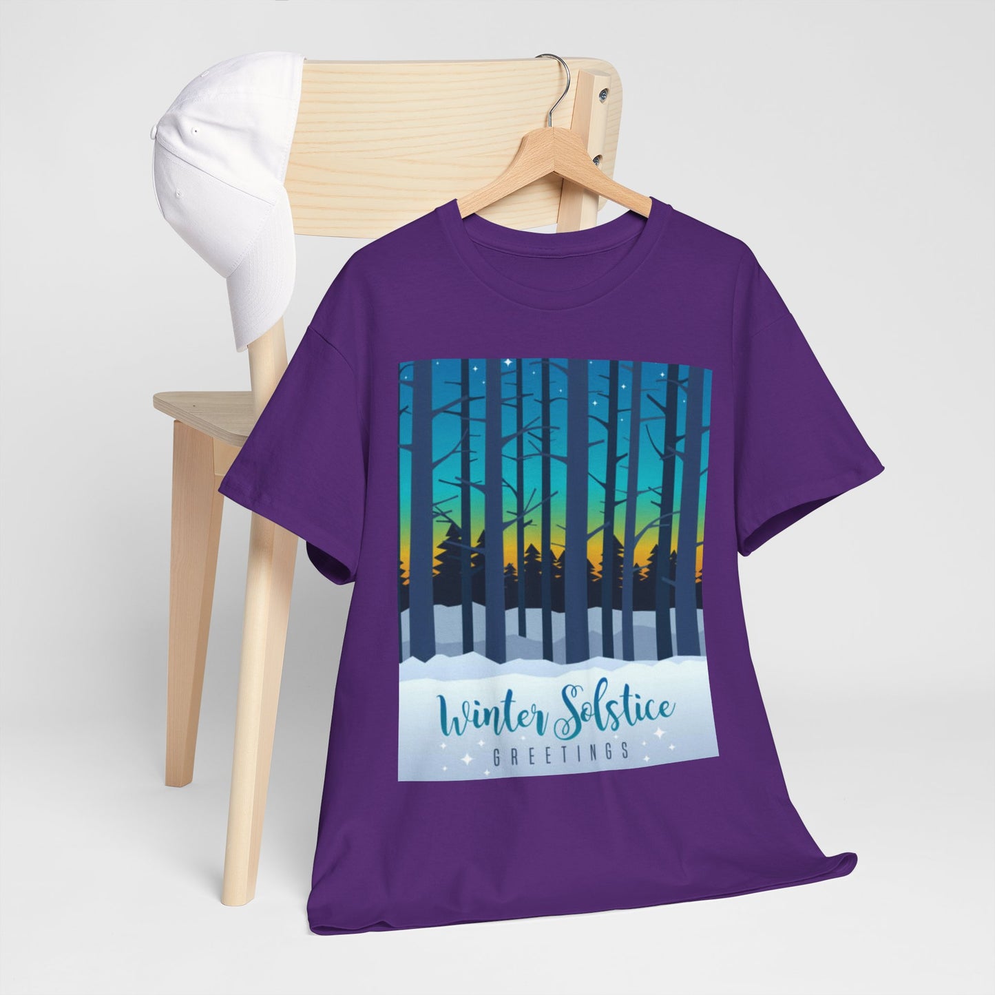 Winter Solstice Unisex Heavy Cotton Tee
