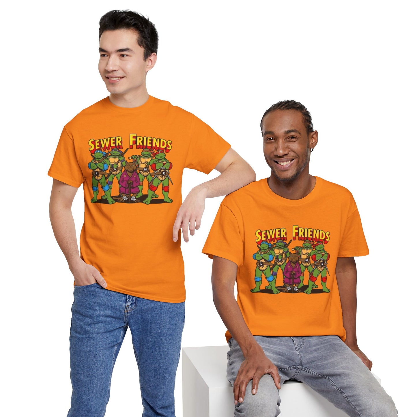 Sewer Friends Unisex Heavy Cotton Tee