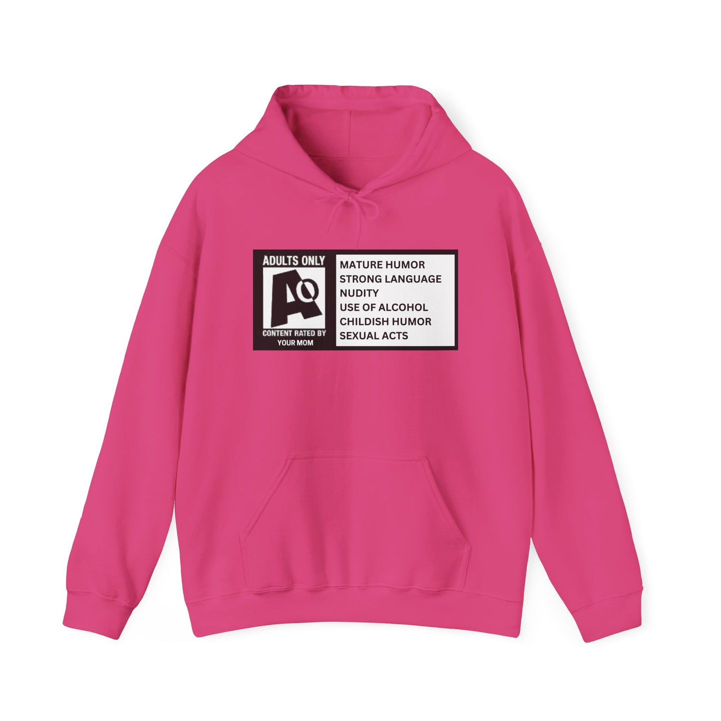 Maturity Rating Unisex Heavy Blend™ Hooded Sweatshirt