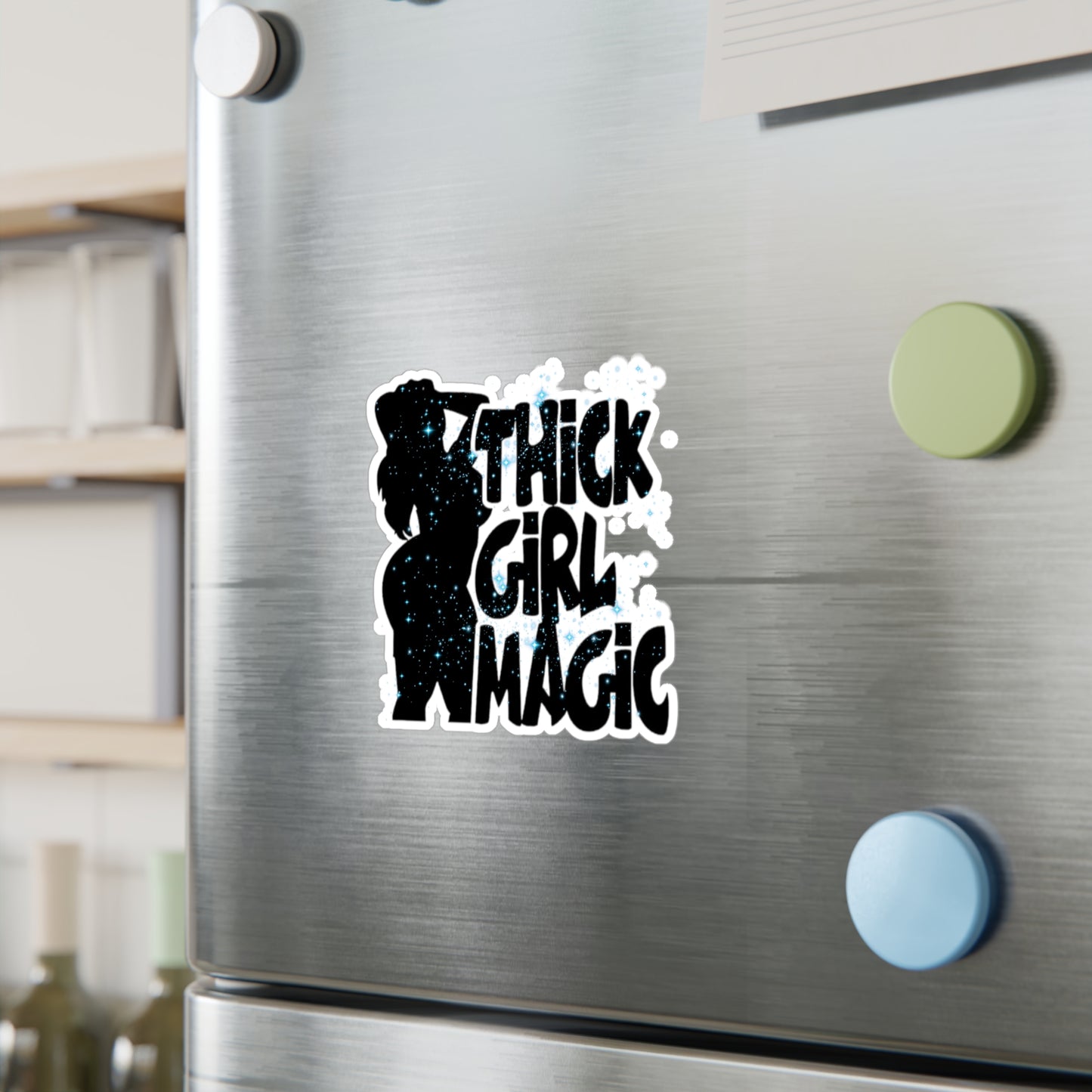 Thick Girl Magic Vinyl Decals