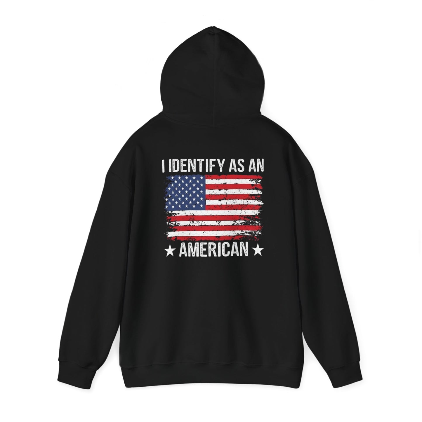 Identify as Unisex Heavy Blend™ Hooded Sweatshirt
