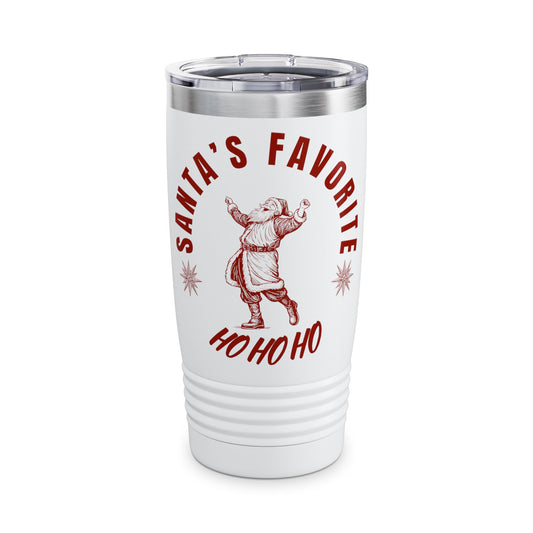 Santa's Favorite Ringneck Tumbler, 20oz
