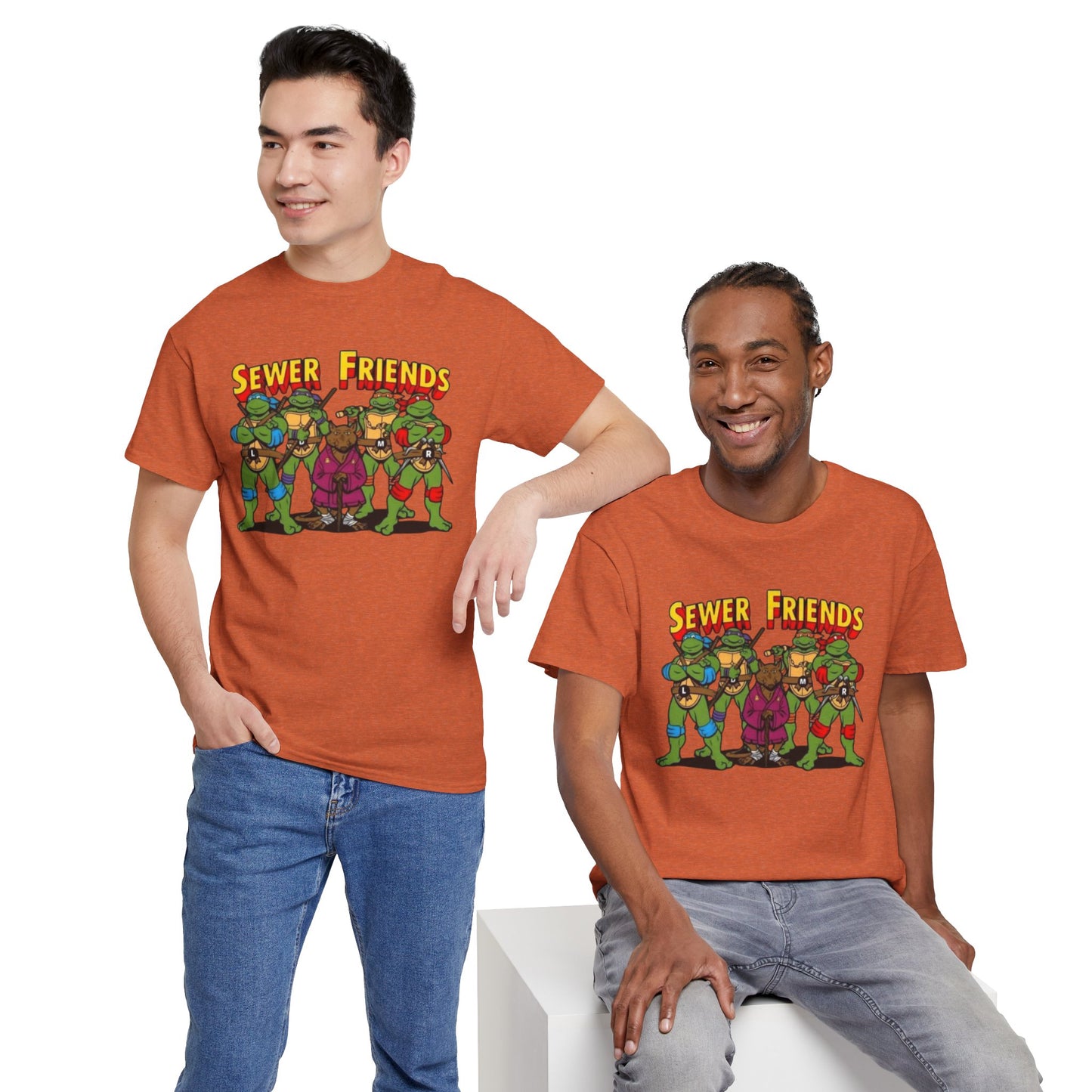 Sewer Friends Unisex Heavy Cotton Tee