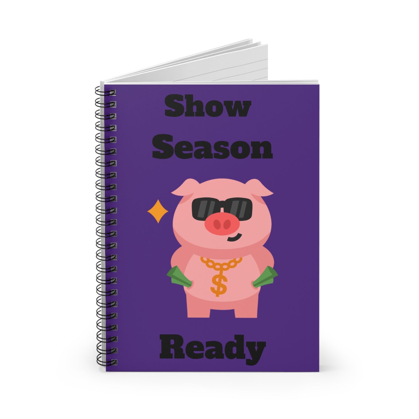 Show Season Spiral Notebook - Ruled Line