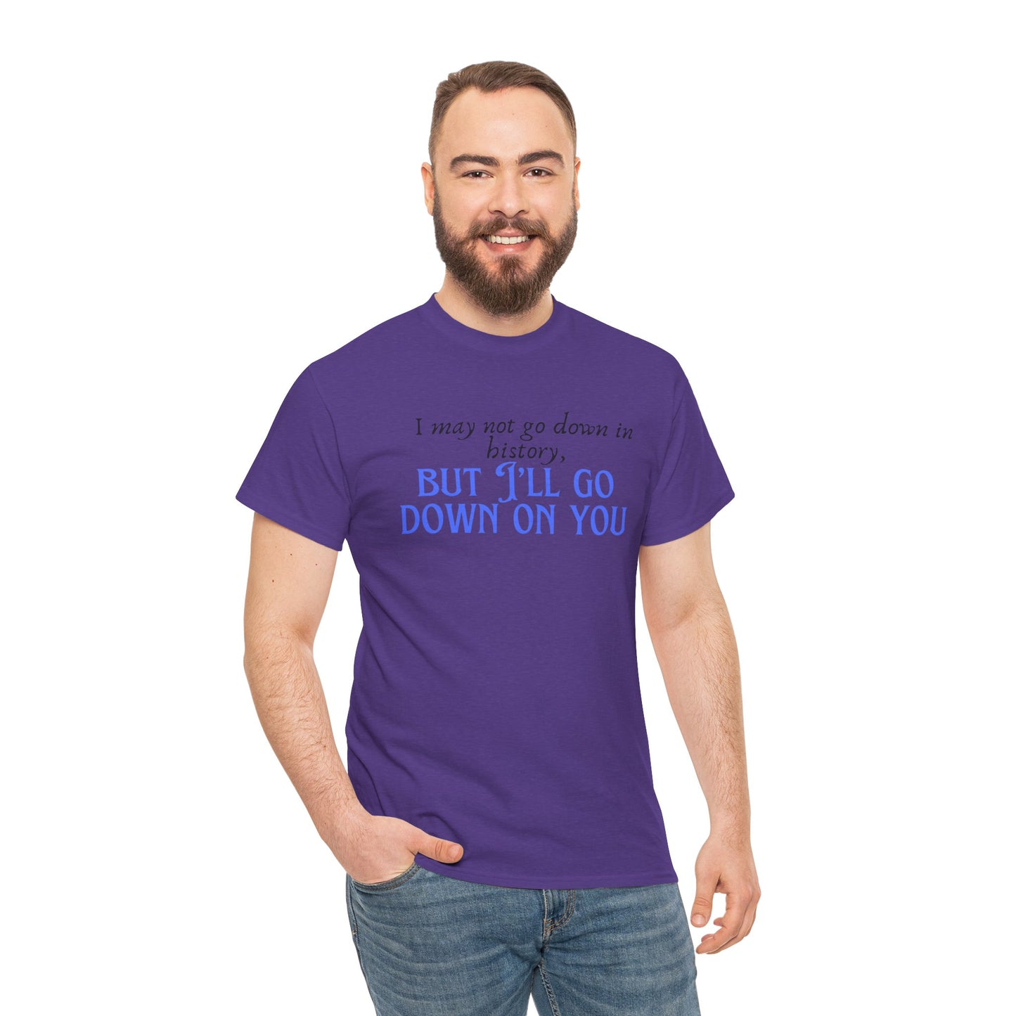 Go down Unisex Heavy Cotton Tee