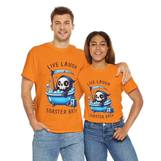 Live Laugh Unisex Heavy Cotton Tee