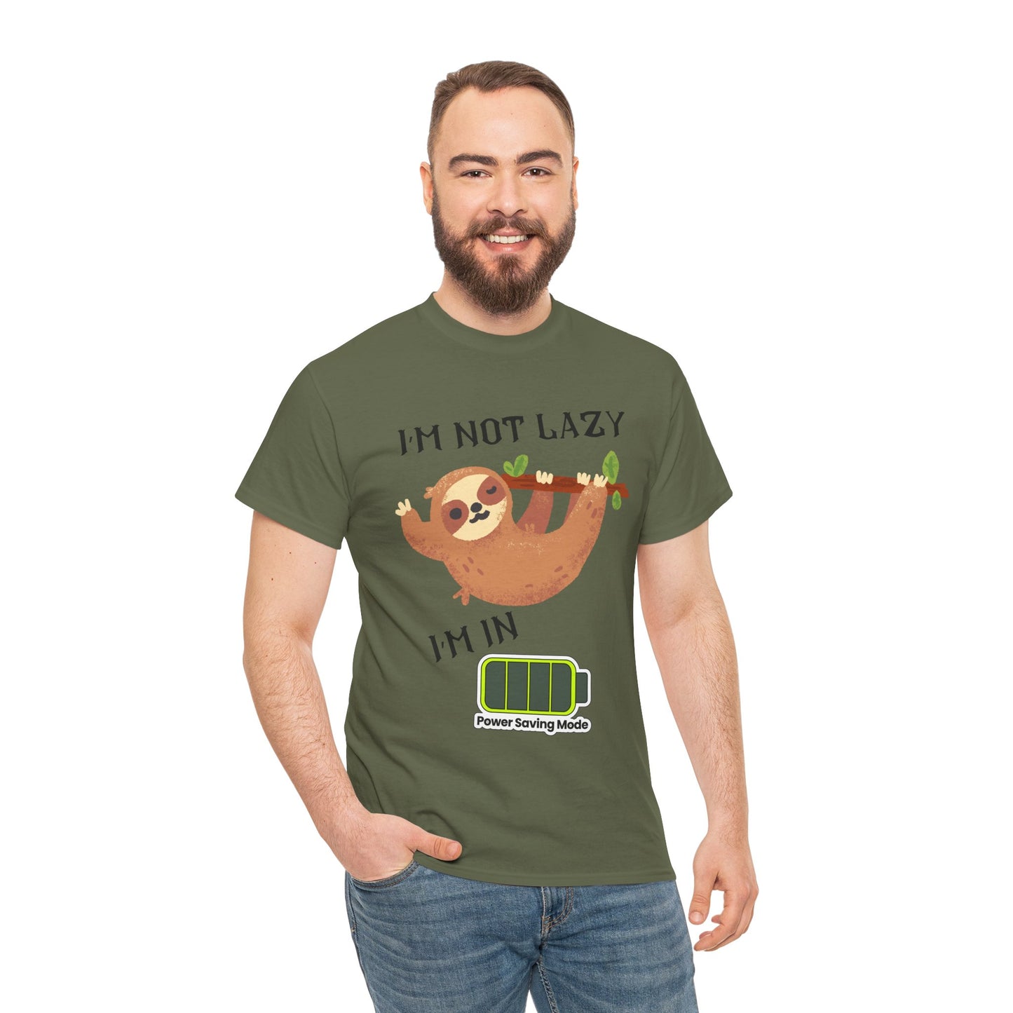 Not Lazy Unisex Heavy Cotton Tee