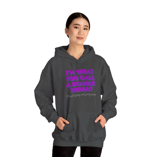 Double Threat Unisex Heavy Blend™ Hooded Sweatshirt