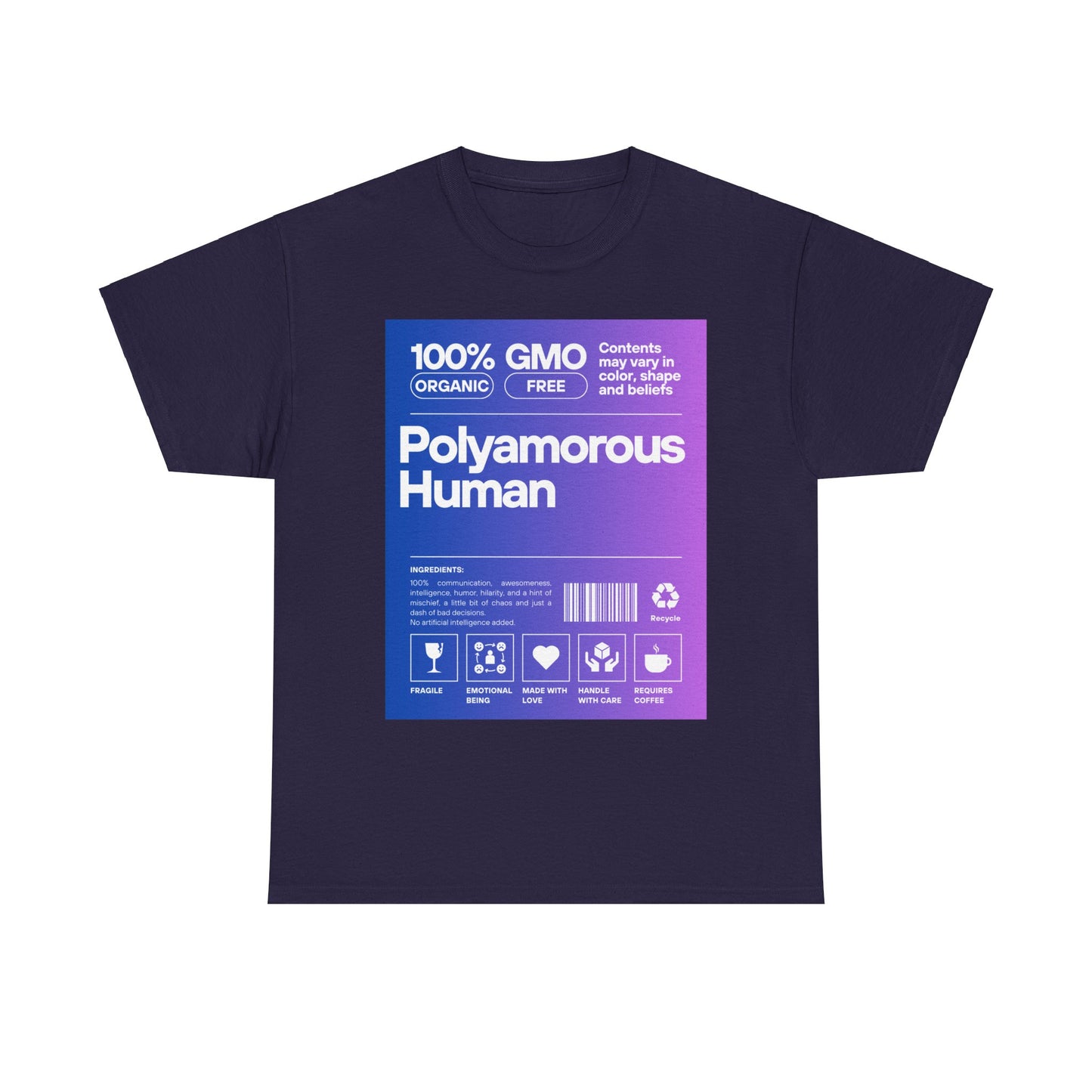 Polyamorous Unisex Heavy Cotton Tee