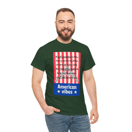 American Vibes Unisex Heavy Cotton Tee