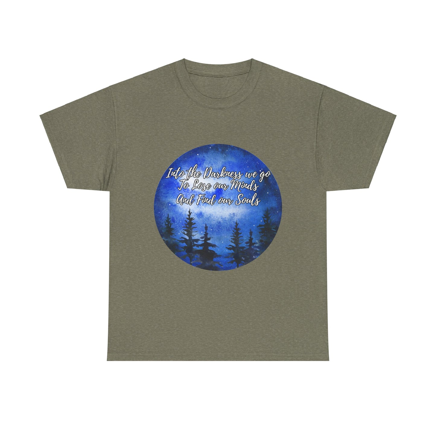 Into Darkness Unisex Heavy Cotton Tee