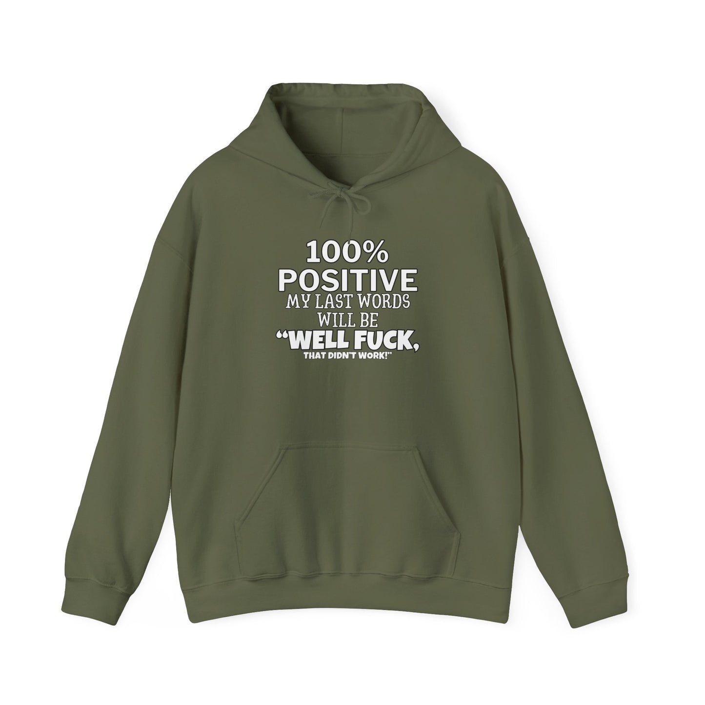 100% Positive Unisex Heavy Blend™ Hooded Sweatshirt