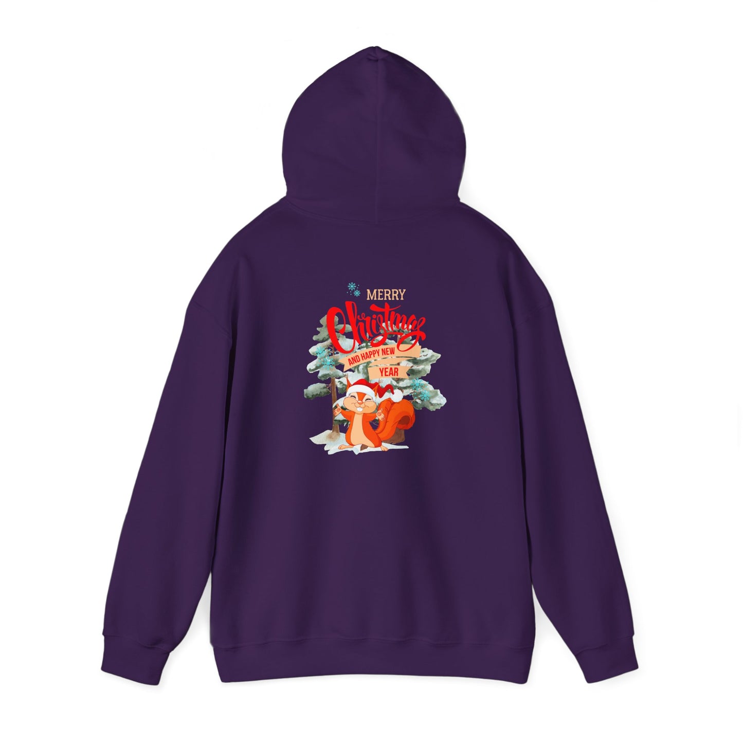 Squirrel Xmas Unisex Heavy Blend™ Hooded Sweatshirt