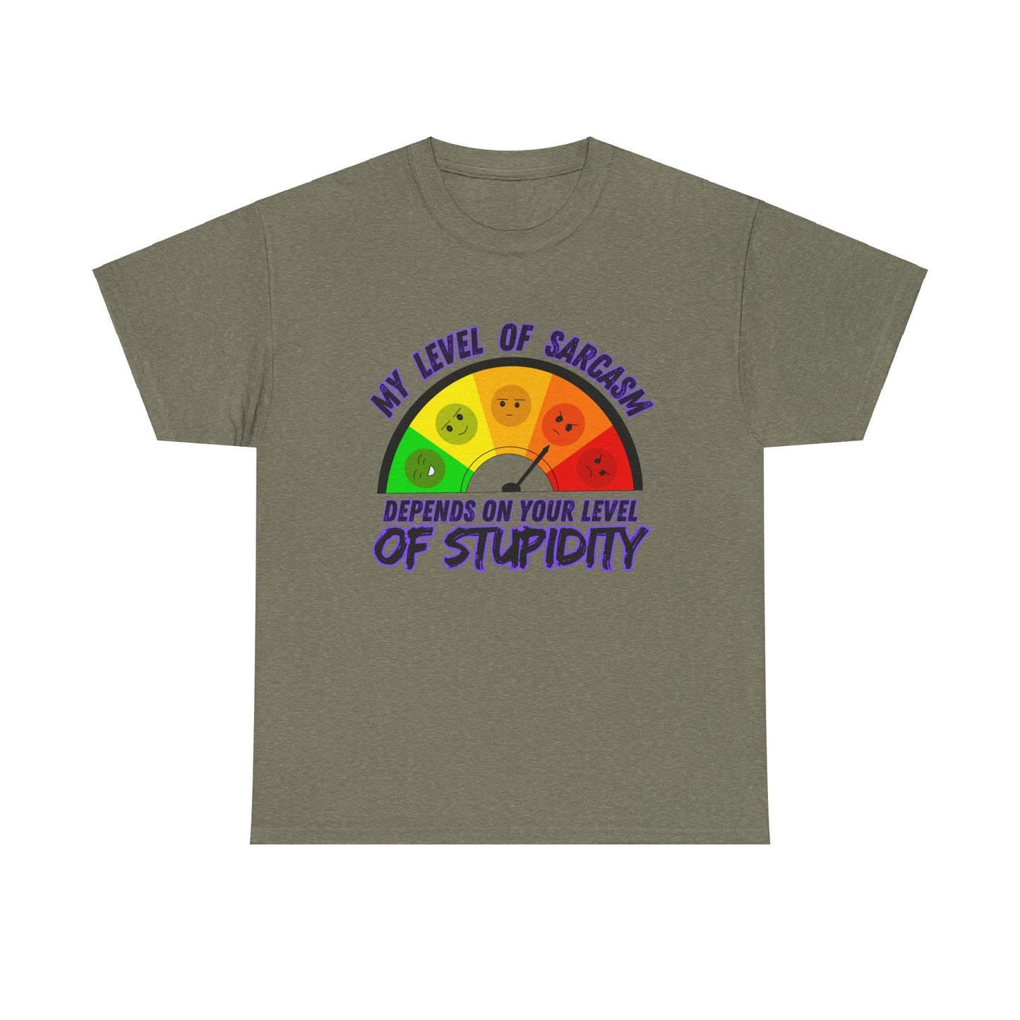 Your Level Unisex Heavy Cotton Tee