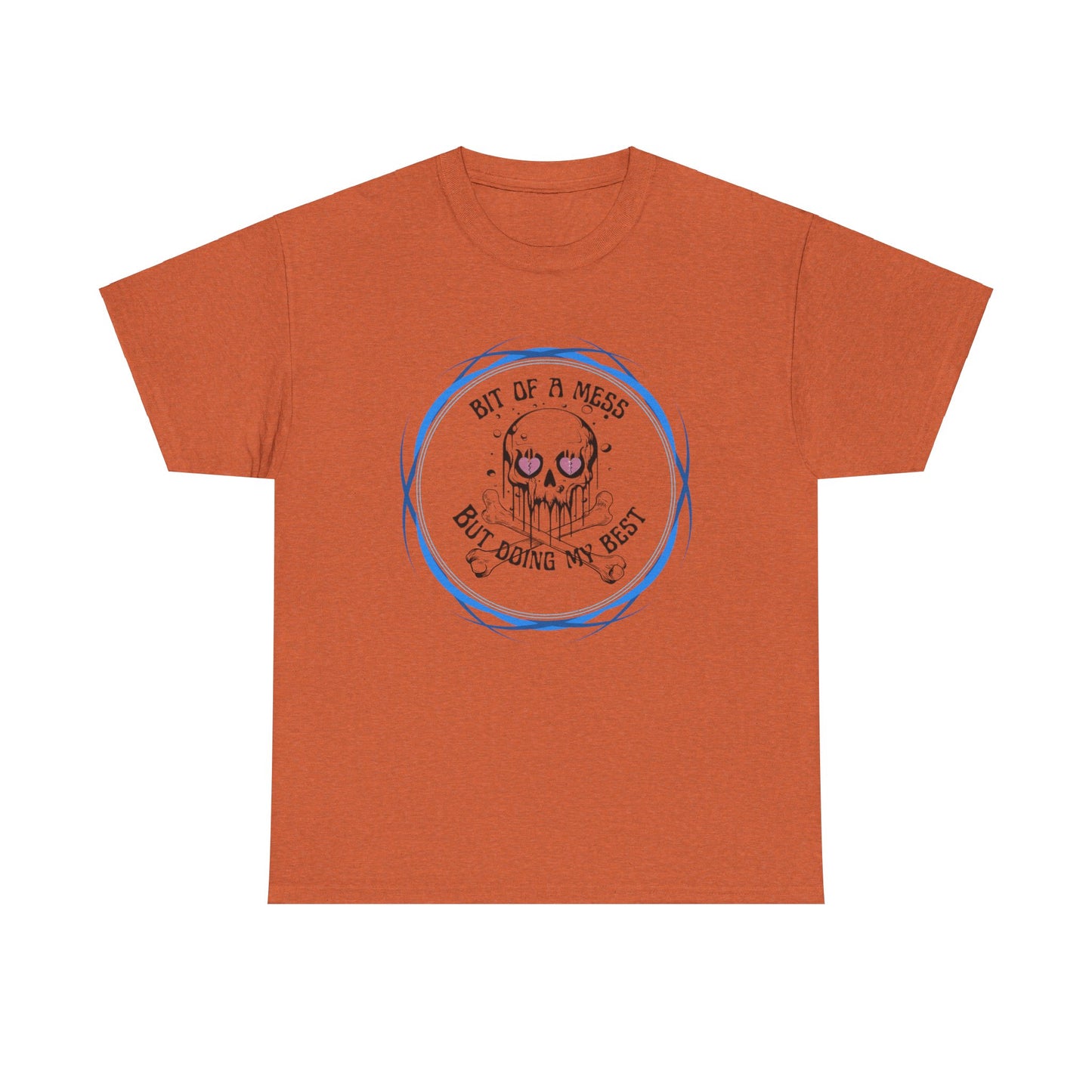 Bit of a Mess Unisex Heavy Cotton Tee