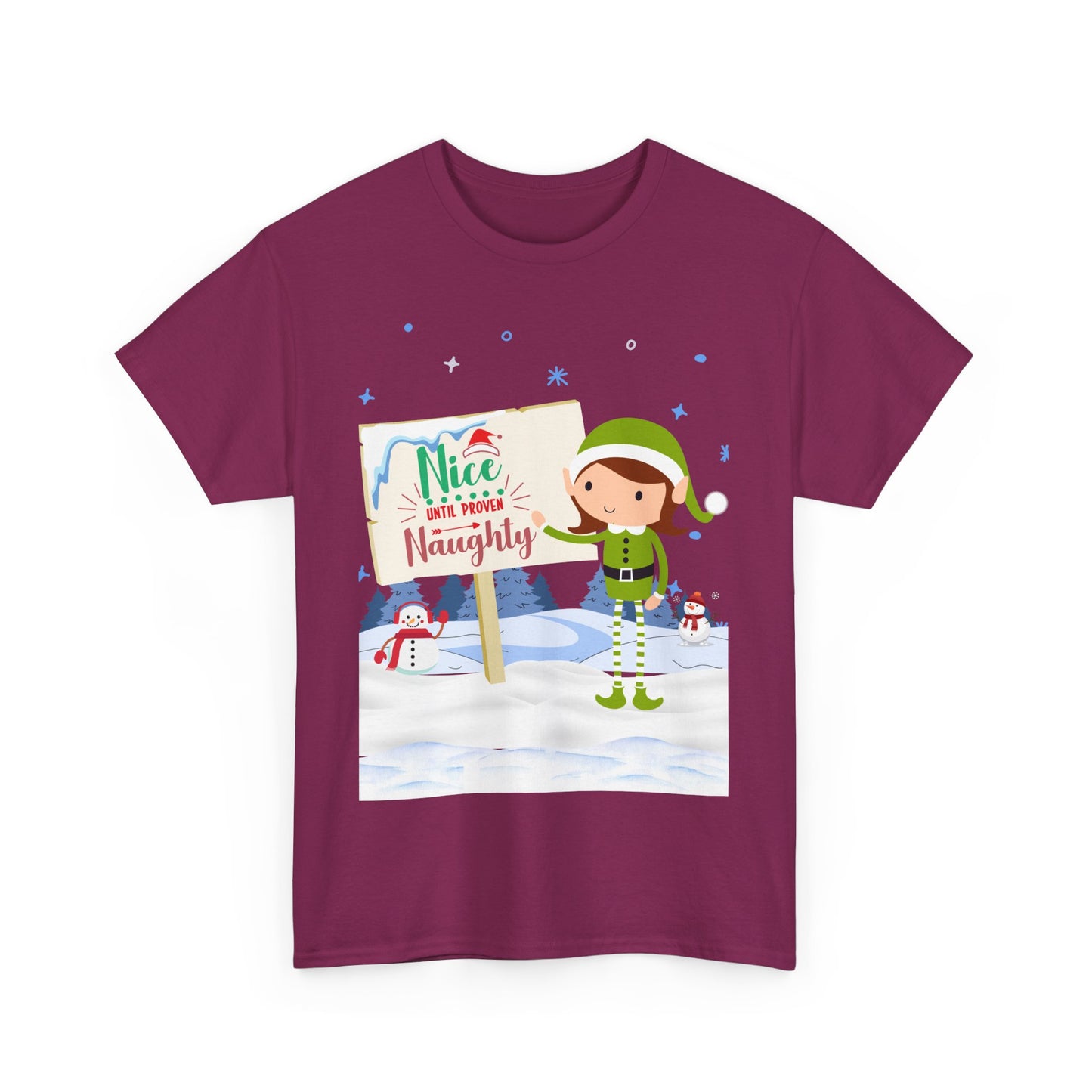Nice until Unisex Heavy Cotton Tee