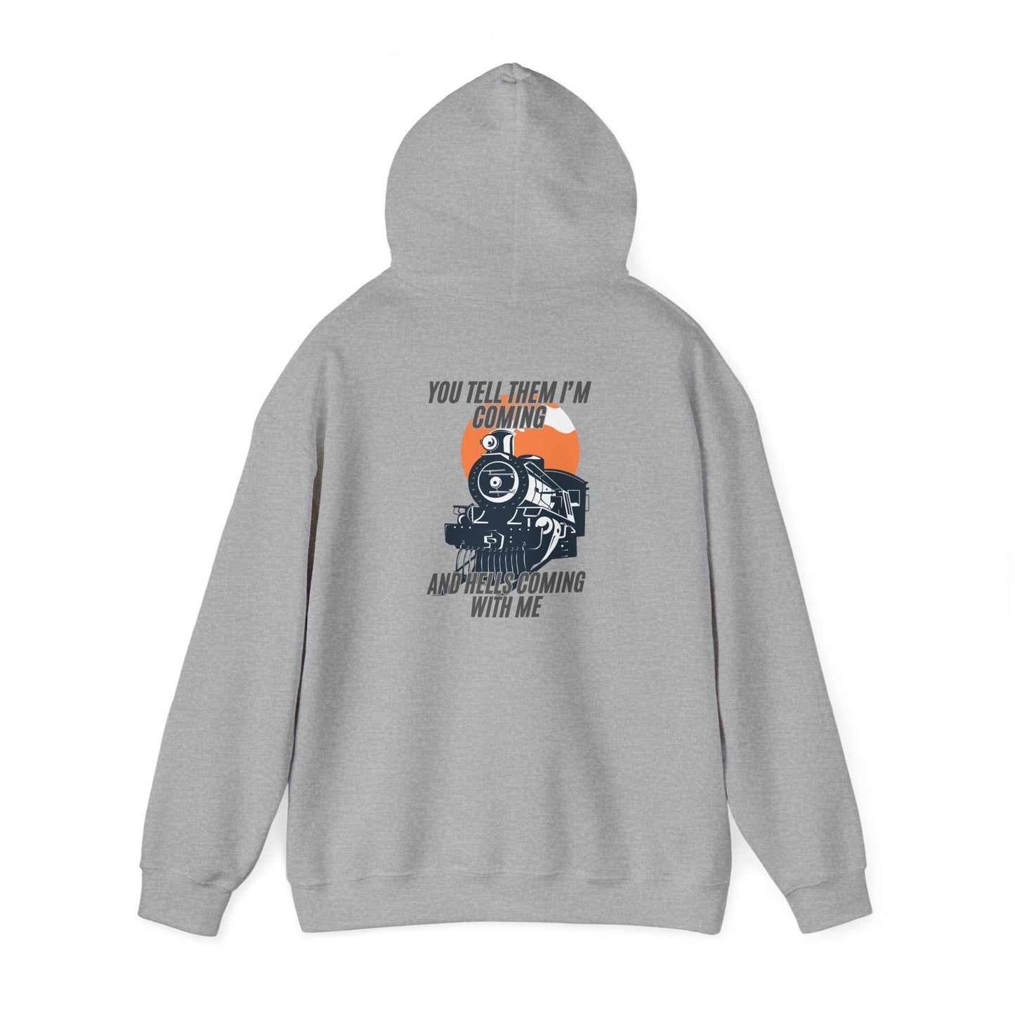 Hell's Coming Unisex Heavy Blend™ Hooded Sweatshirt