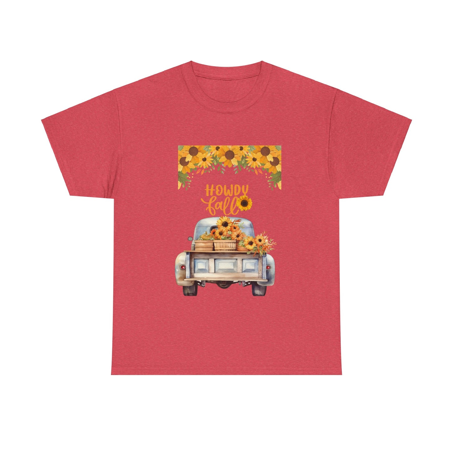 Howdy Fall Heavy Cotton Tee