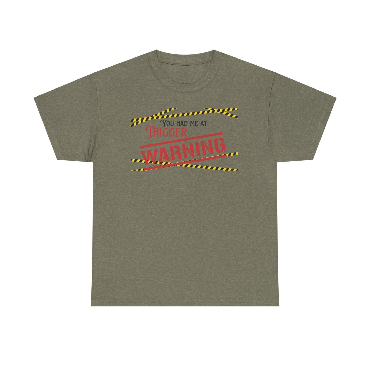 Trigger Warning Unisex Heavy Cotton Tee