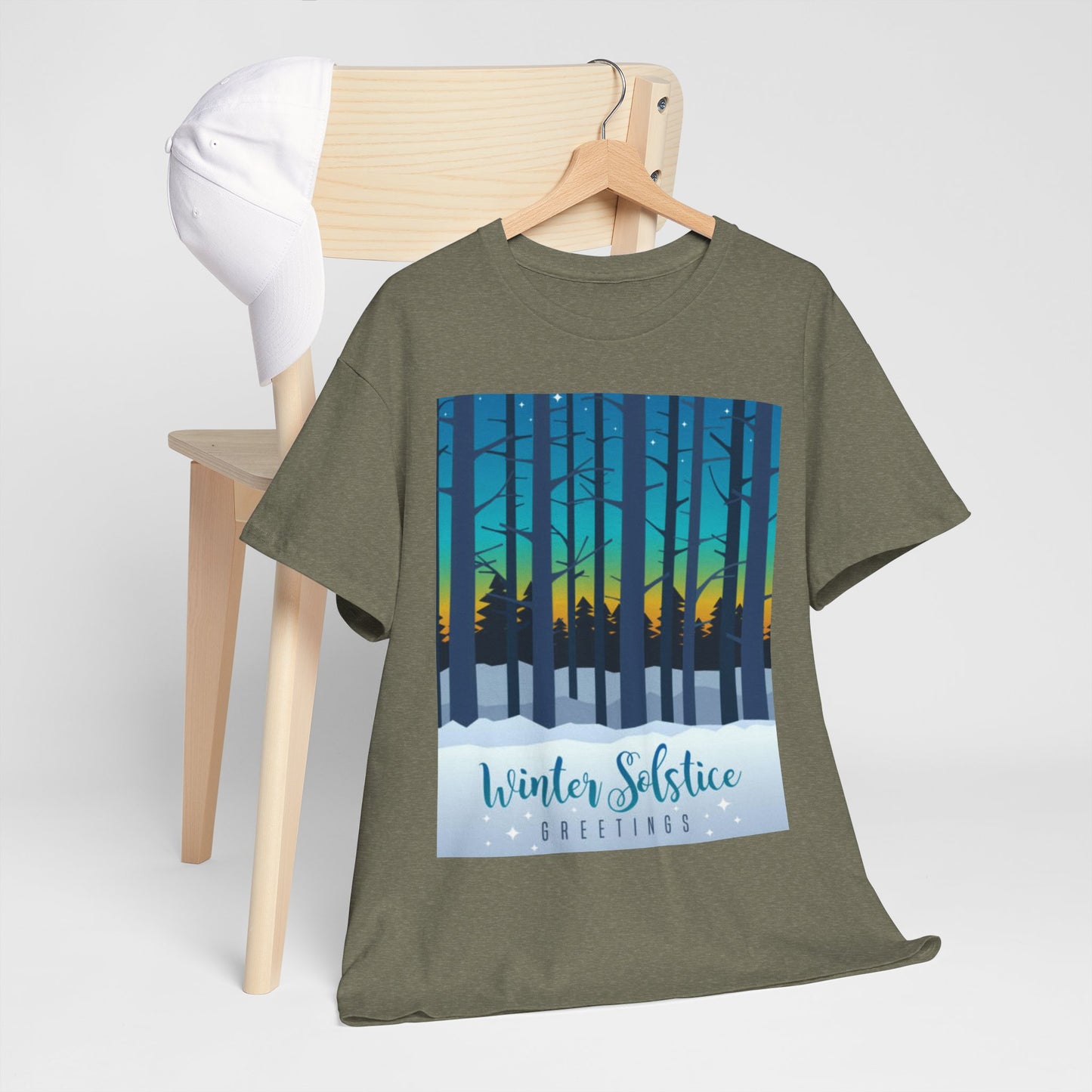Winter Solstice Unisex Heavy Cotton Tee