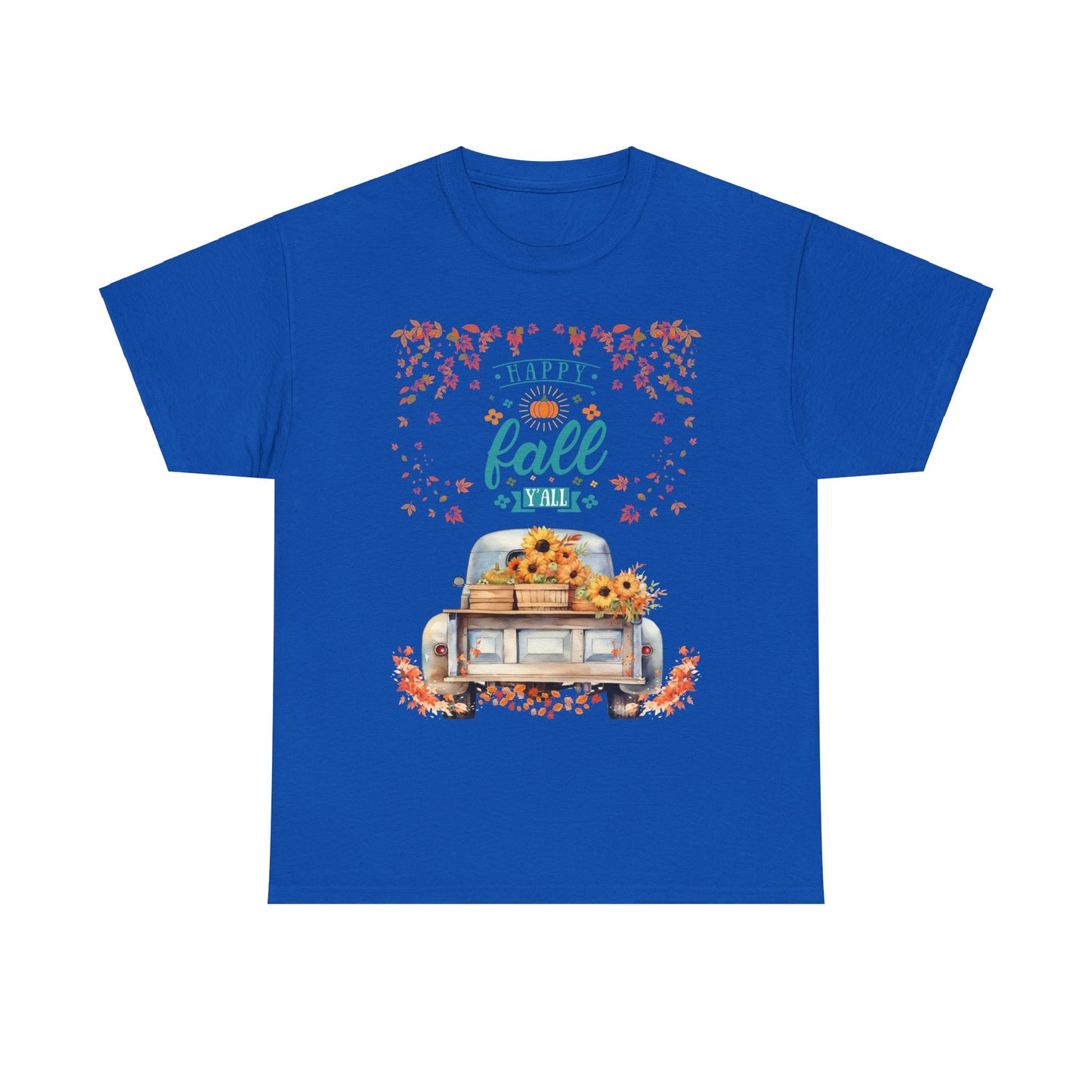 Happy Fall Heavy Cotton Tee