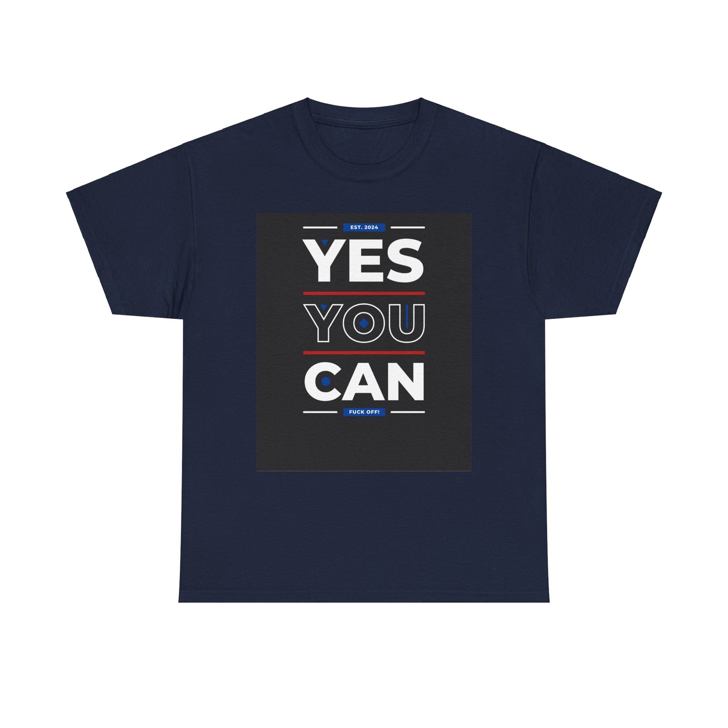 Yes You Can Unisex Heavy Cotton Tee