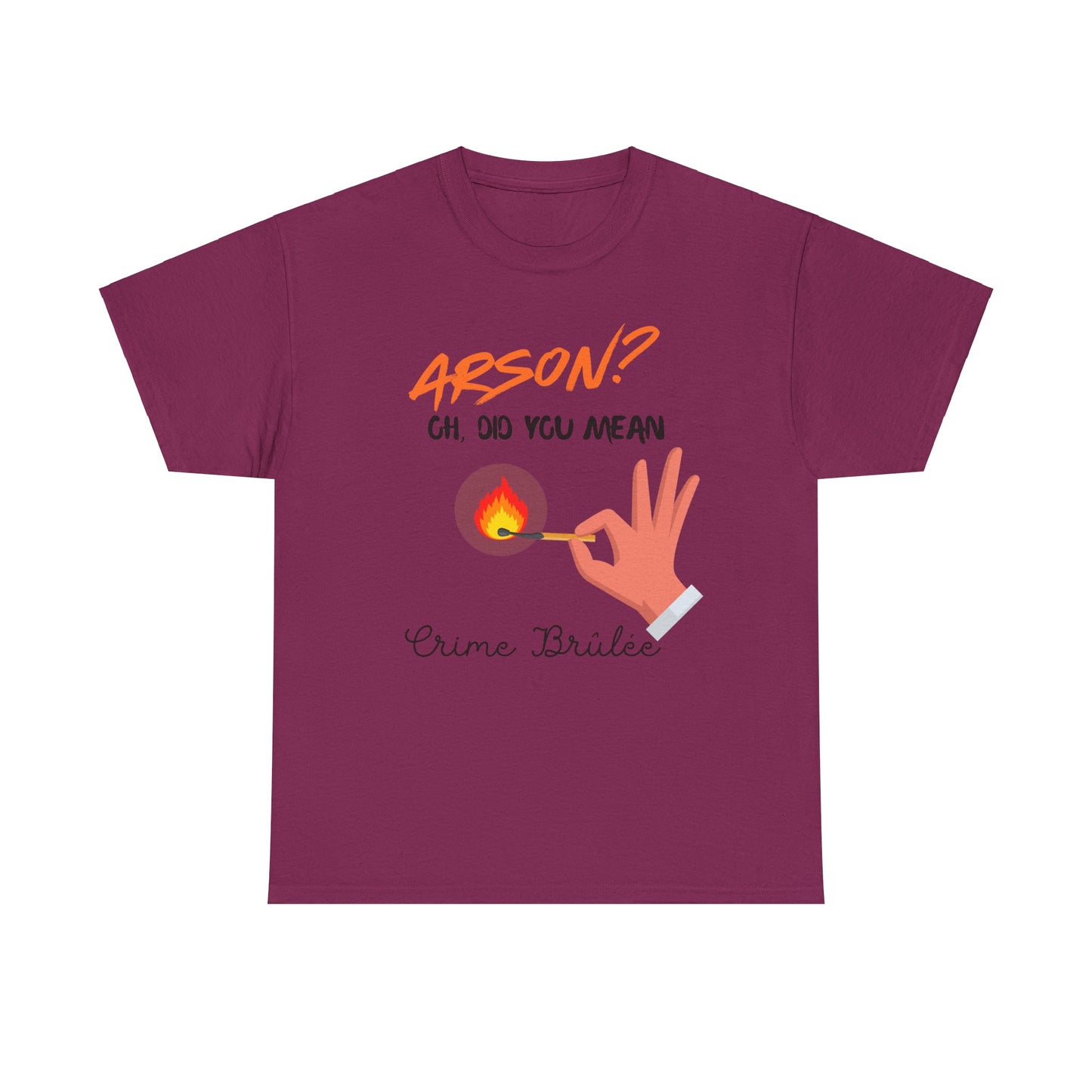 Arson Unisex Heavy Cotton Tee